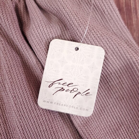 NWT Free People Beach Leo Pants Womens Size Small Slouchy Taupe $70 OB1363086 - Picture 8 of 12